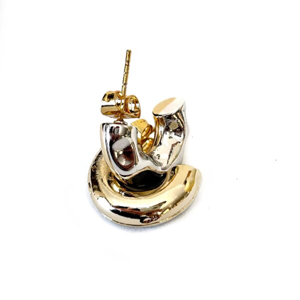Aretes 1/2 aro - Imagen 2