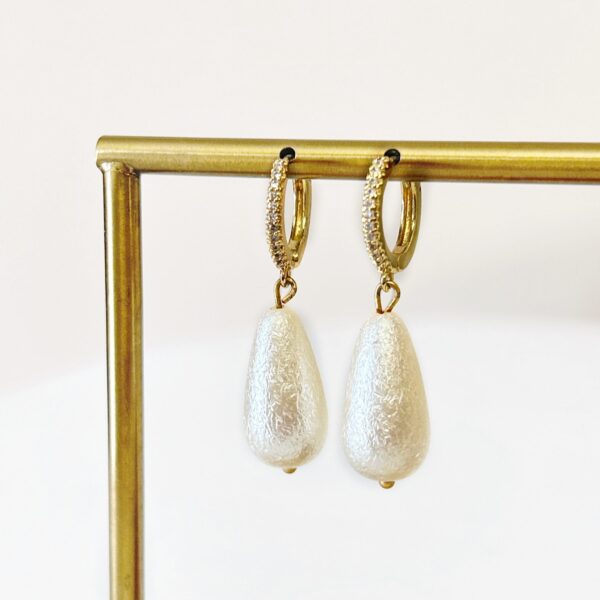 Aretes Gotas de perla