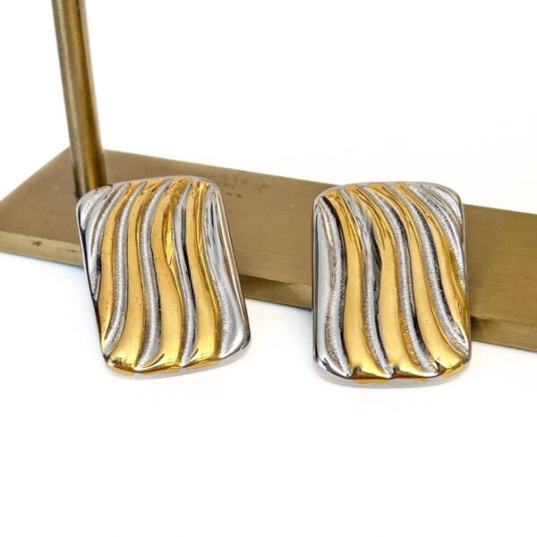Aretes Golden stripes